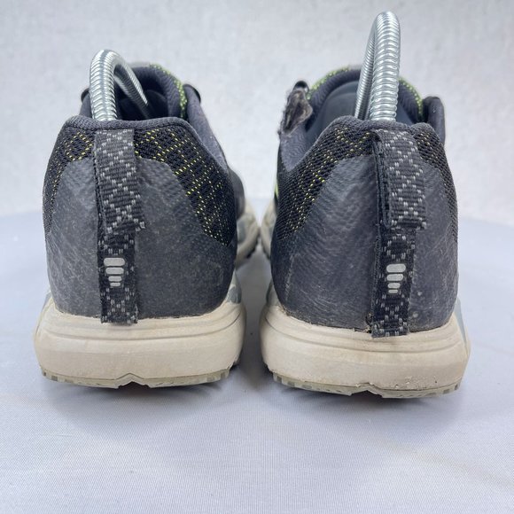 BROOKS Men 10 Caldera 3 Black Grey Trail Runner Athletic Sneakers Merrell Insole - Picture 4 of 9